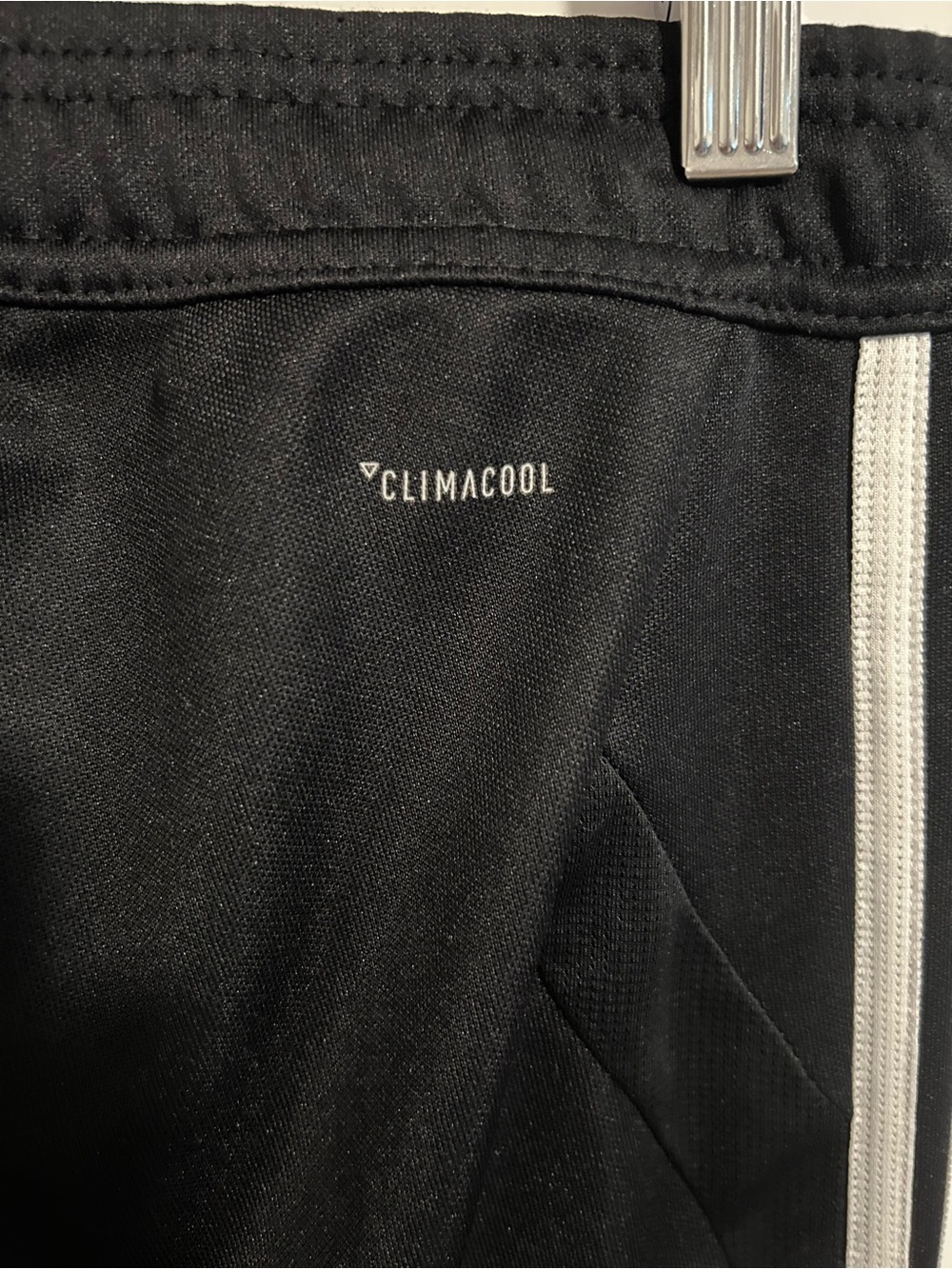 Adidas Climacool Tapered Ankle Track Joggers Athleisure Streetwear Black XS - Picture 10 of 13